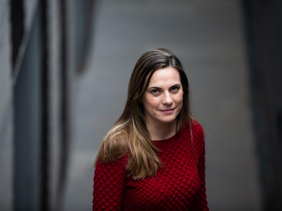 Nerea Irigoyen, doctora en Biología Molecular, en Zaragoza.
