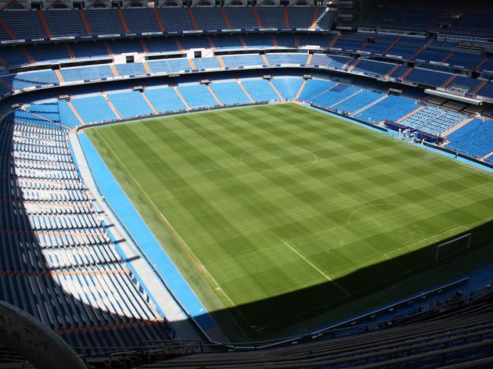 Foto de archivo del estadio Santiago Bernabéu