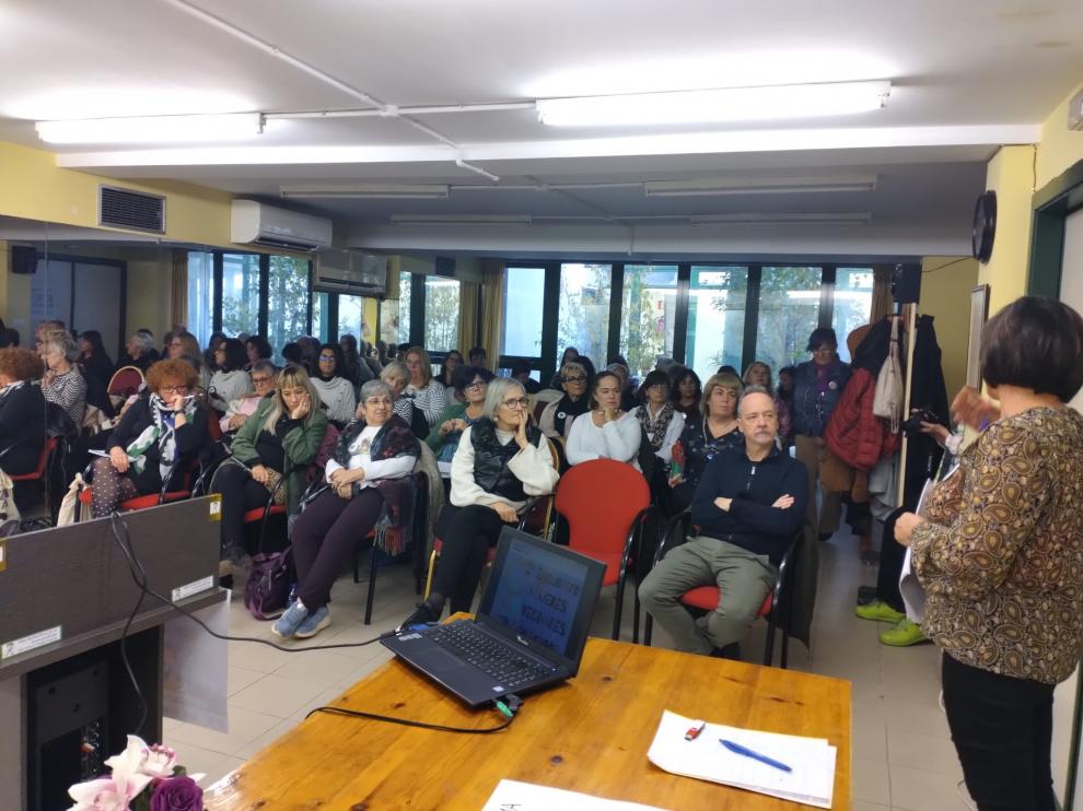 Encuentro de Mujeres Vecinales de Aragón celebrado en Huesca.