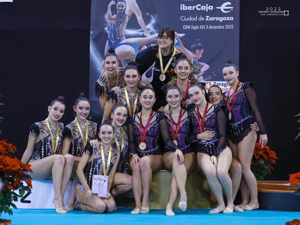 El Club Escuela Esther Domínguez, vencedor del I Trofeo Ibercaja Ciudad de Zaragoza