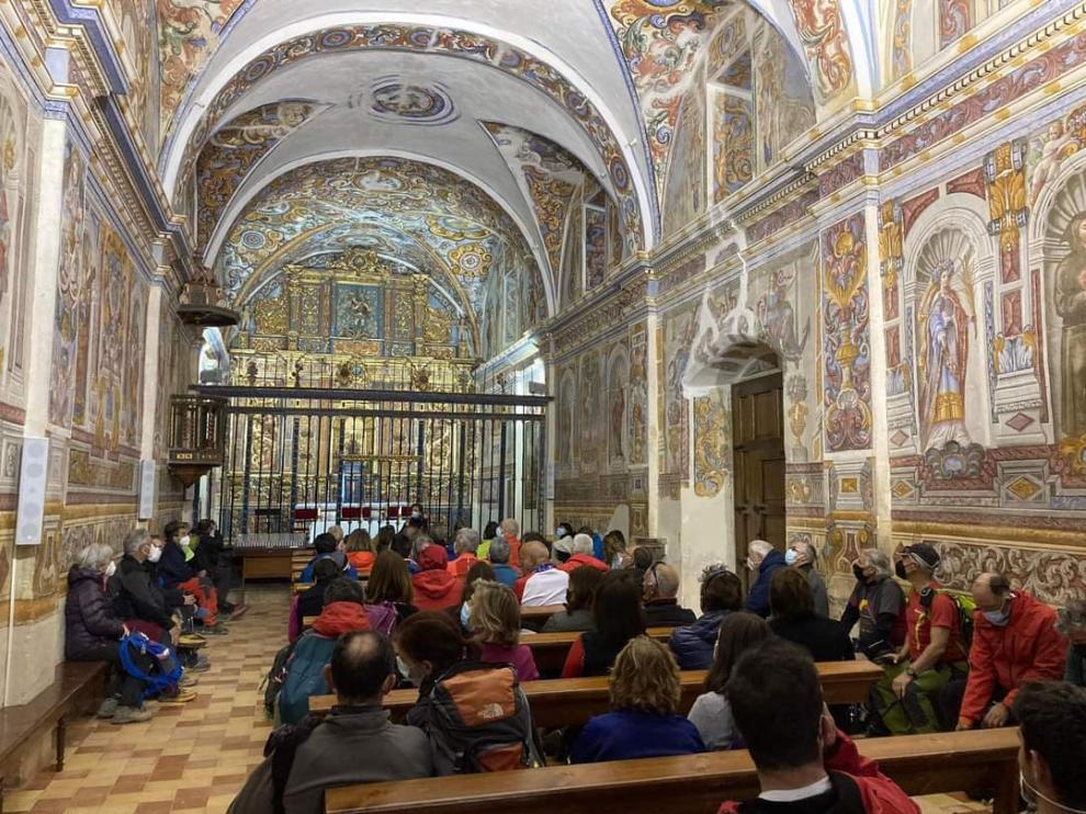 Las visitas al Santuario de Nuestra Señora de Casbas también han experimentado un incremento del 26% respecto a 2021.