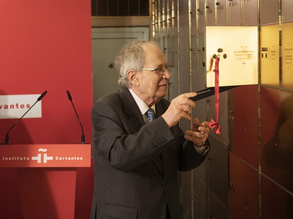 El legado de José-Carlos Mainer en el Instituto Cervantes.