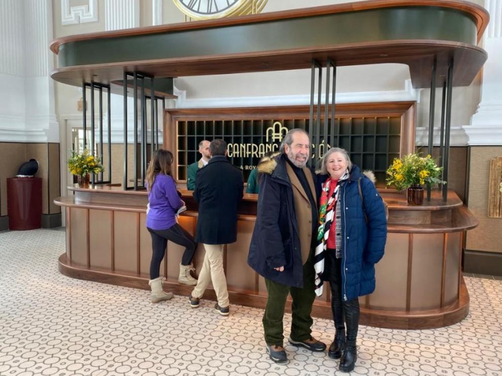 Los primeros clientes del hotel Canfranc Estación Royal Hideway