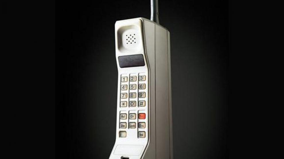 El Motorola DynaTAC 8000X, el primer móvil de la historia