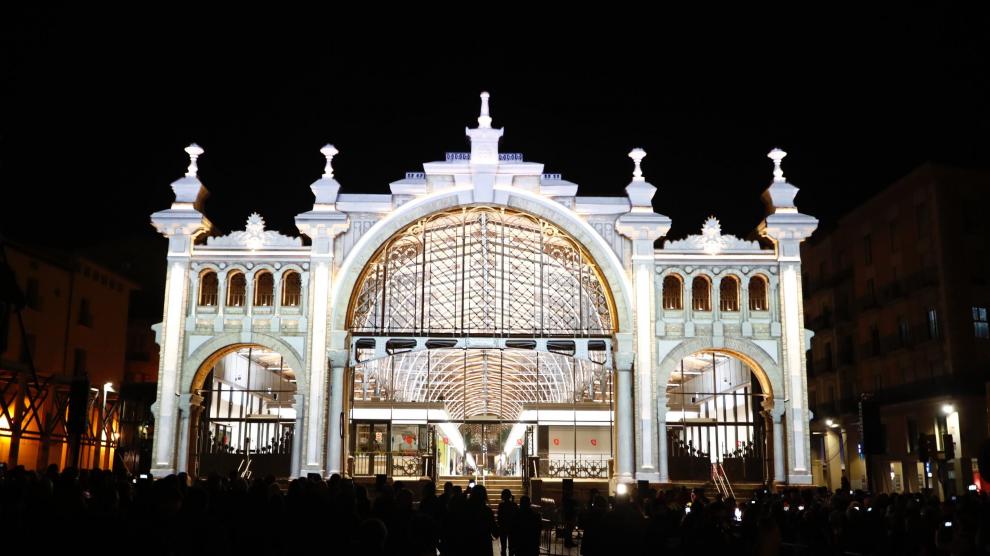 Inauguración del Mercado Central de Zaragoza