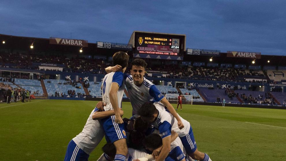 UEFA YOUTH LEAGUE REAL ZARAGOZA JUVENIL-OLYMPIQUE DE LYON / 12-02-2020 / FOTOS: FRANCISCO JIMENEZ [[[FOTOGRAFOS]]] [[[HA ARCHIVO]]]