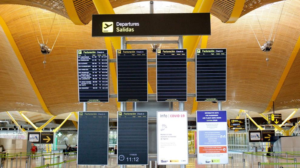 Vista general de la terminal 4 del Aeropuerto de Madrid-Barajas Adolfo Suárez.