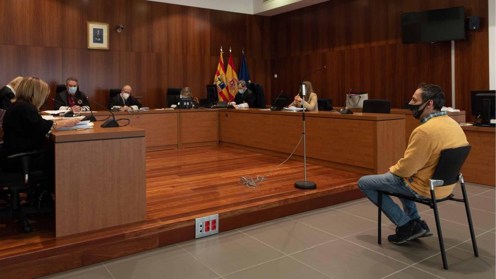 JUICIO POR PREVARICACION EN EL AYUNTAMIENTO DE CADRETE EN LA AUDIENCIA DE ZARAGOZA / 23-11-2020 / FOTOS: FRANCISCO JIMENEZ[[[FOTOGRAFOS]]]