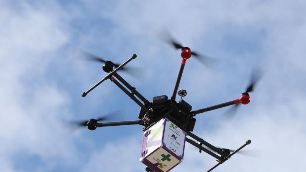 Imagen de uno de los drones de Pharmadron.