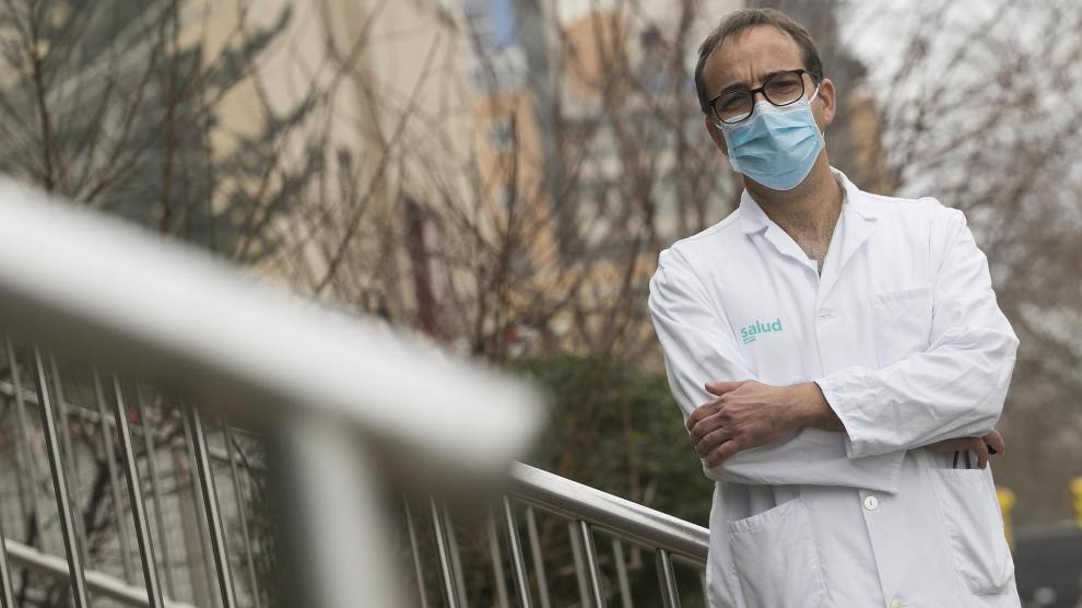 El doctor José Ramón Paño, investigador principal del Grupo de Investigación Clínica en Enfermedades Infecciosas del Clínico de Zaragoza.