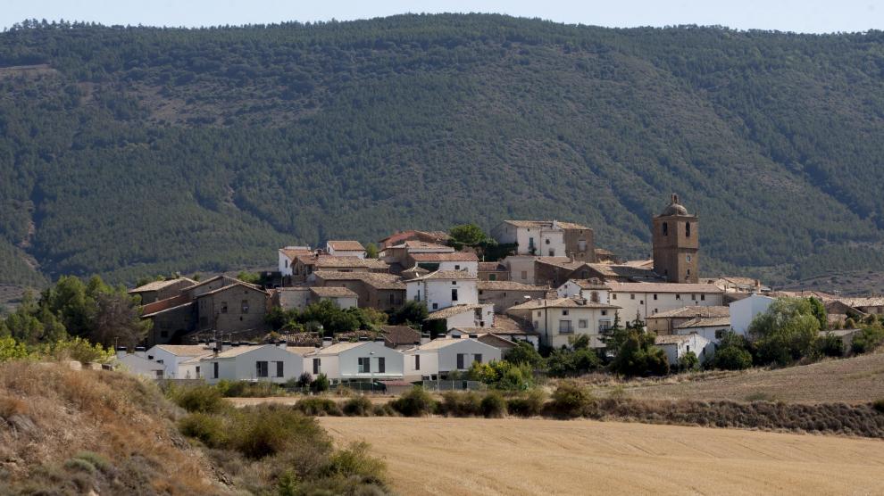 Urriés, con 43 habitantes, es uno de los muchos ejemplos de despoblación en Aragón.