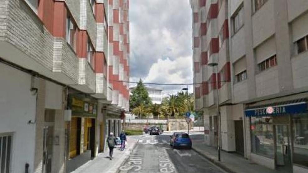 Imagen de archivo de la Rúa de Santa Teresa de Jesús Jornet de Pontevedra