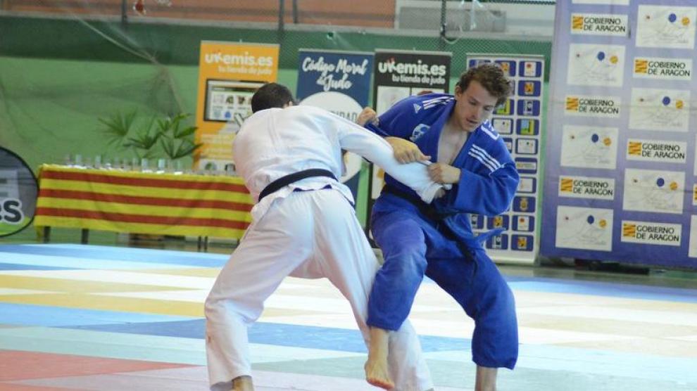 Imagen de archivo de un campeonato de judo celebrado en Jaca.