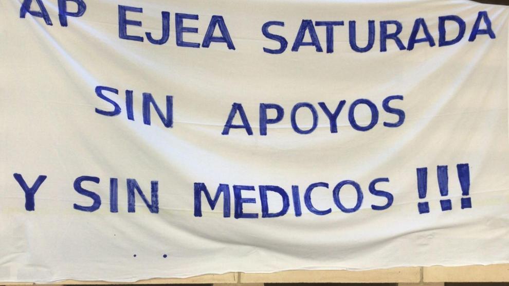 pancarta de salud