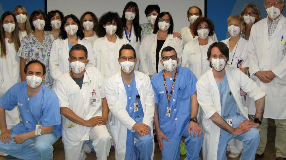 Miembros del equipo de Pediatría del Hospital Materno Infantil Miguel Servet de Zaragoza.