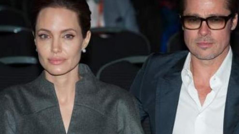 Los actores Angelina Jolie y Brad Pitt, en una imagen de 2014