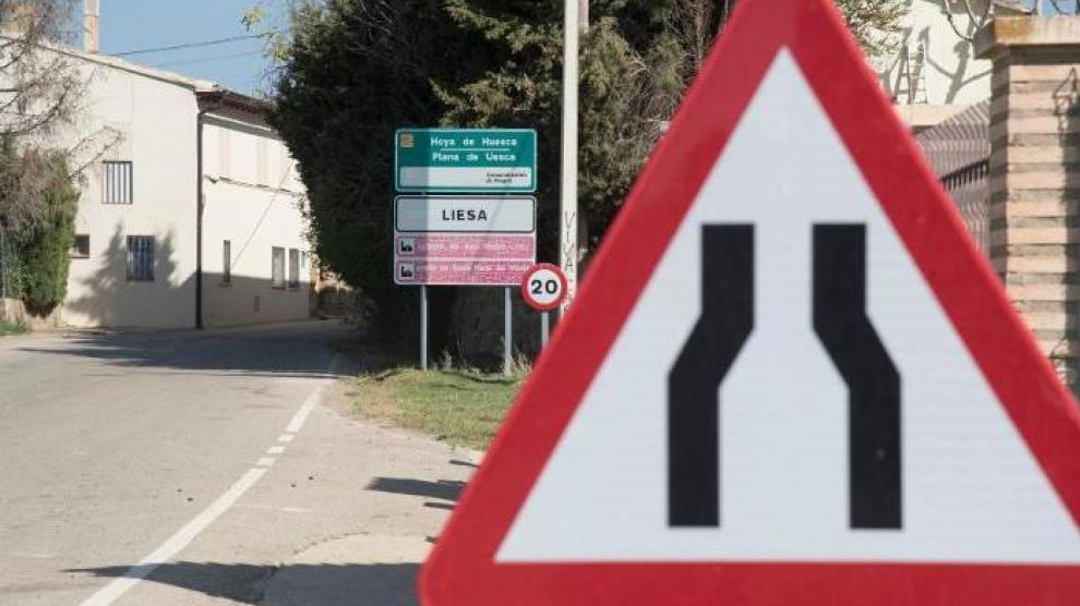 Acceso a Liesa