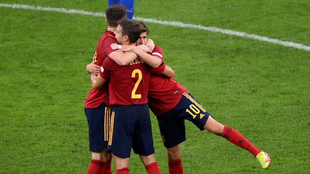 España a la final de la de tras fulminar la de Italia (1-2)