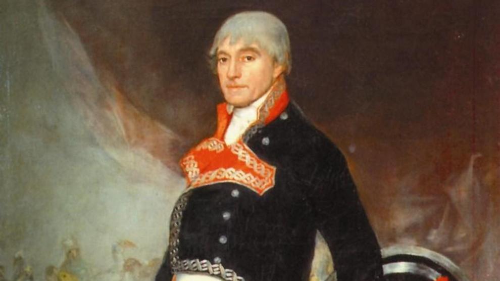 Retrato de Félix de Azara pintado por Goya.