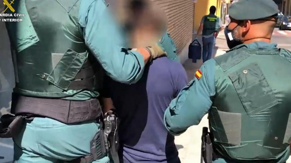 Una de las detenciones de la operación Nassica.