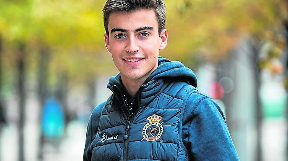 Javier Guillén, ayer por la tarde, en Independencia.