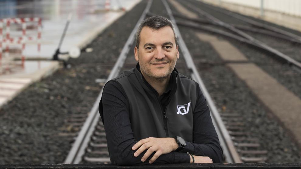 Óscar Calvo, director general de la empresa aragonesa JCV Shipping.