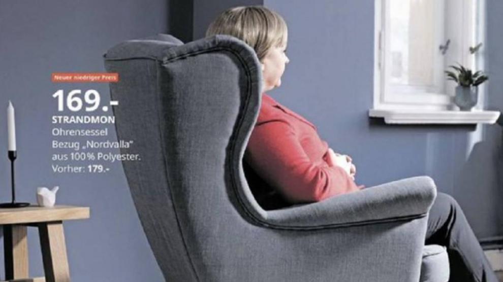 El anuncio de Ikea en la que aparece una doble de la política con el lema "Por fin, en casa".