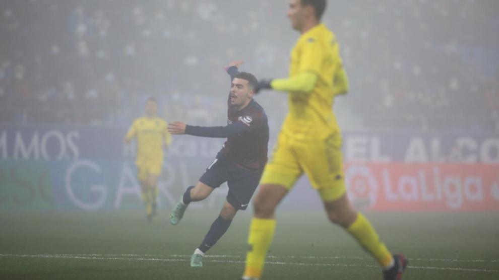Partido de la SD Huesca ante el Alcorcón