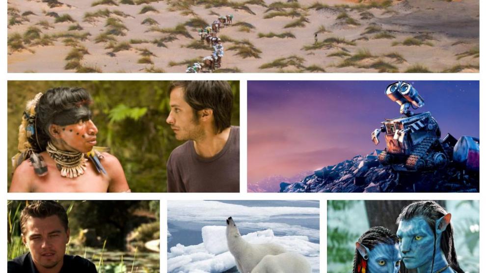 Varias películas sobre la crisis medioambiental.