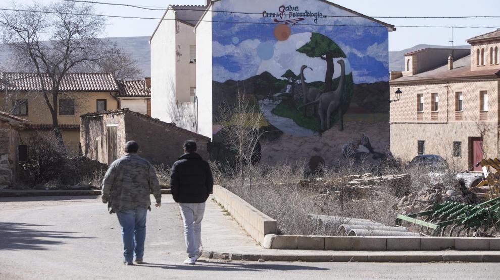 Galve, en la comarca Comunidad de Teruel, fue pionera en el hallazgo y conservación de fósiles de dinosaurio.