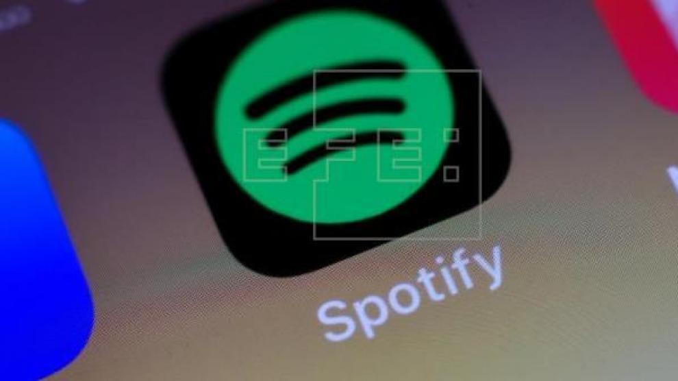 Fotografía de archivo del logotipo de Spotify.