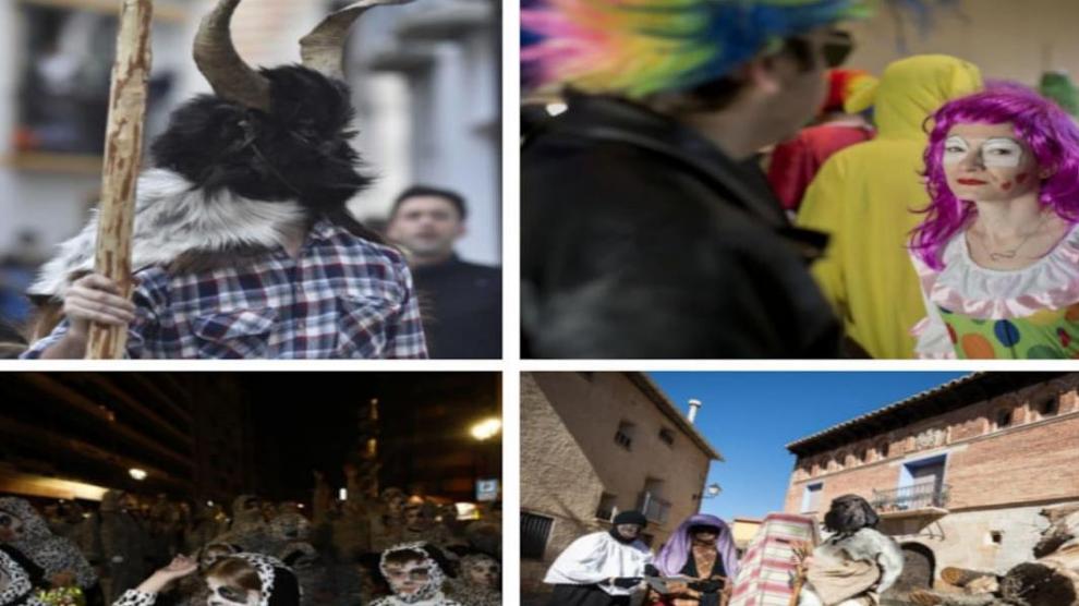 Carnavales en Aragón.