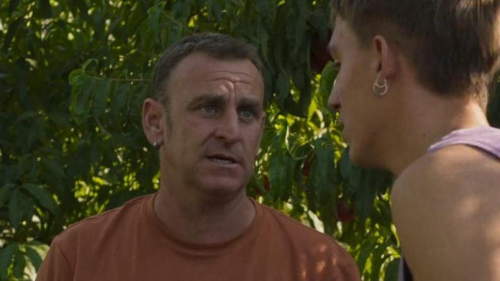 Carlos Cabós (izquierda) interpreta a Cisco en el film.