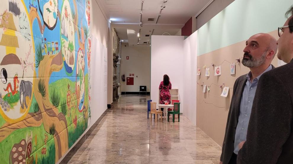 Proyecto Guernica Kids, en el Museo de Zaragoza.