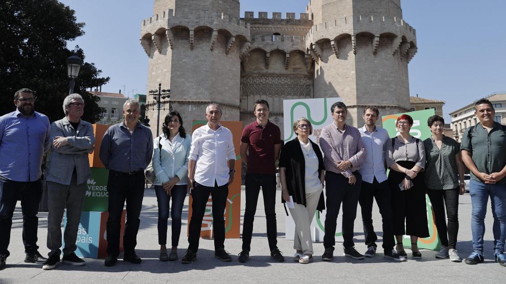Compromís, Más País, Més por Mallorca, Verdes Equo y CHA firman el 'Acuerdo del Turia'
