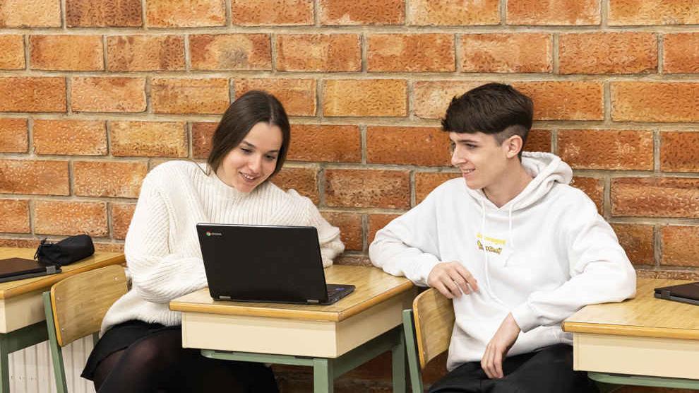Los alumnos viven un proceso educativo personalizado.