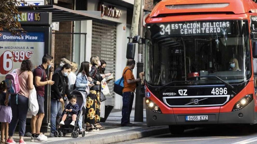 Los horarios de la huelga de autobuses en Zaragoza durante esta semana.