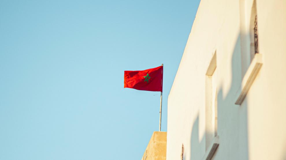 Bandera de Marruecos, en una imagen de archivo.