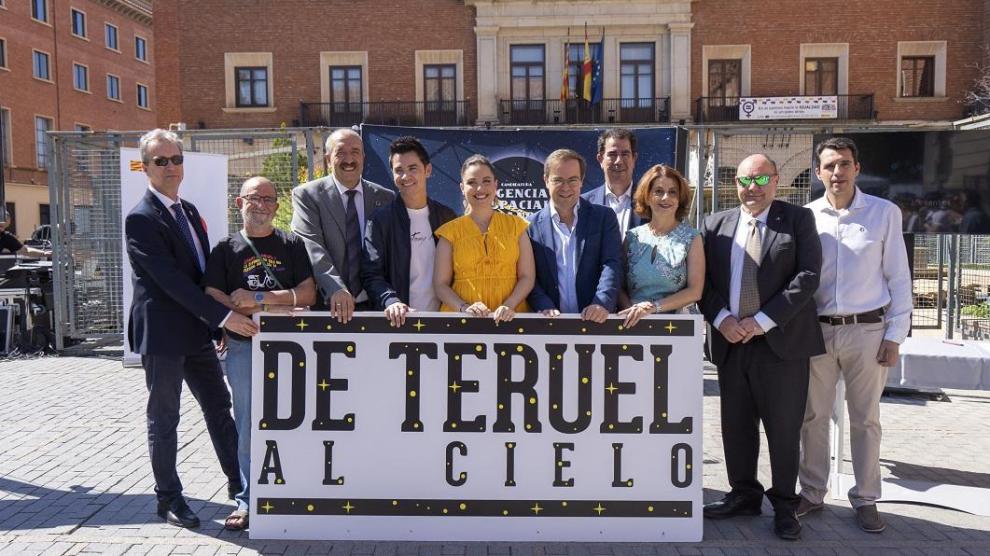 Las fuerzas vivas de Teruel han mostrado su apoyo este verano a la candidatura de la ciudad para la nueva Agencia Espacial.