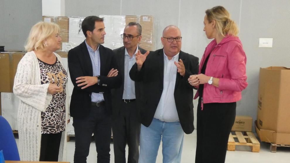 Visita de Marta Gastón a Somontano Social.