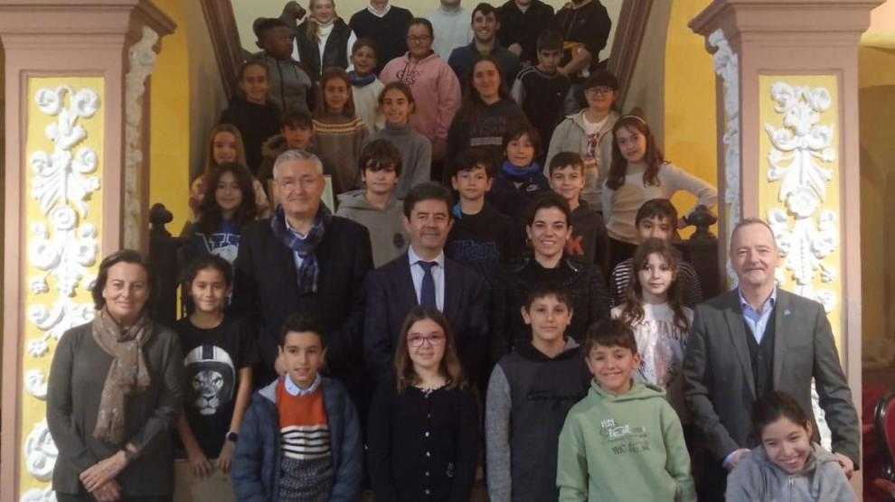 Nuevos miembros del Consejo de la Ciudad de las Niñas y los Niños de Huesca.