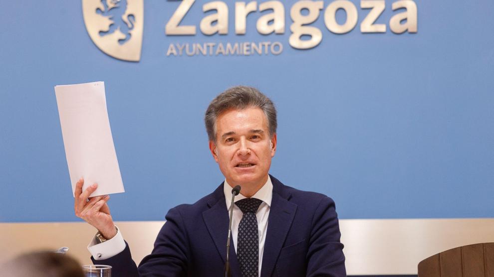 El consejero municipal de Urbanismo de Zaragoza, Víctor Serrano.