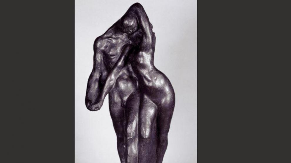 La escultura 'La pareja’ del aragonés Pablo Gargallo