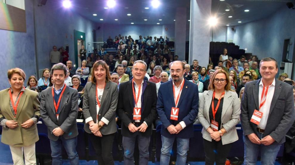 Candidatos del PSOE Aragón a las elecciones del 28-M.