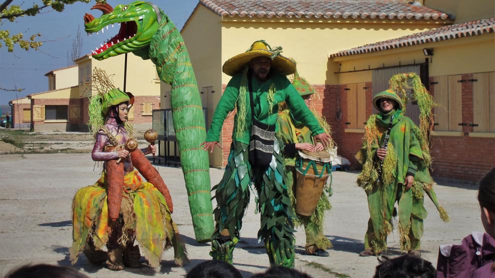 Un espectáculo celebrado la primavera pasada en La Alfranca