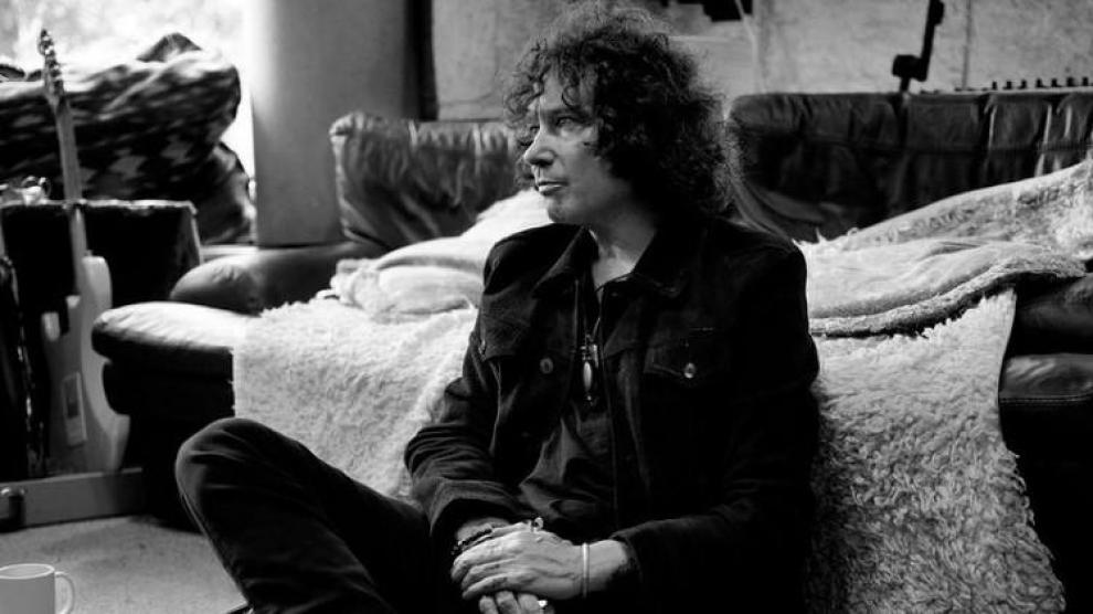 Bunbury durante la grabación de 'Greta Garbo'.
