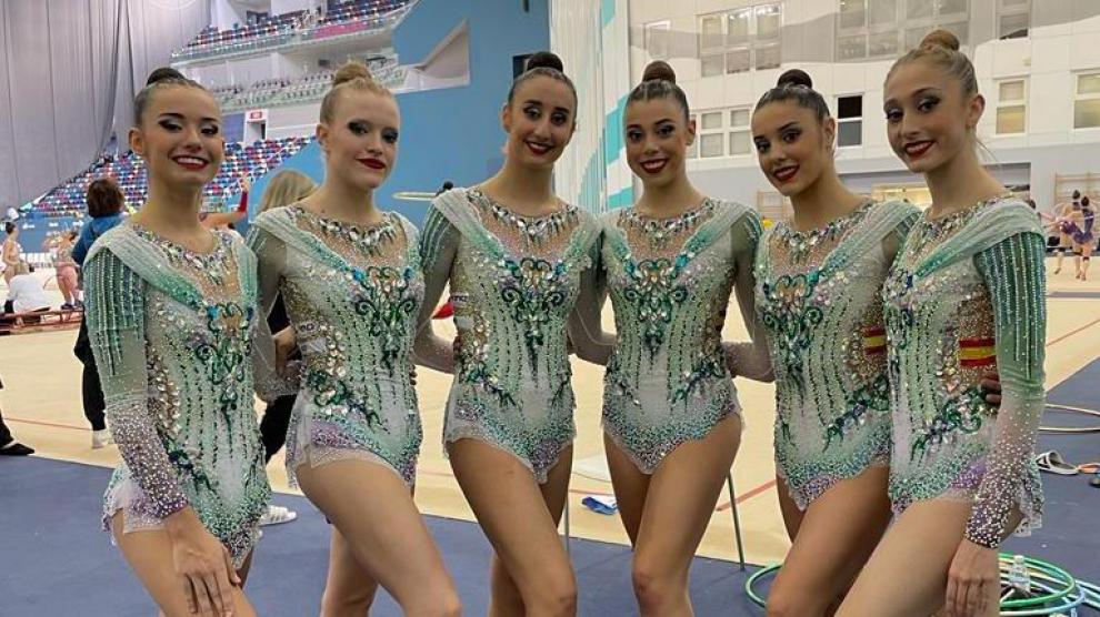 La oscense Inés Bergua afronta el Campeonato de Europa de gimnasia rítmica