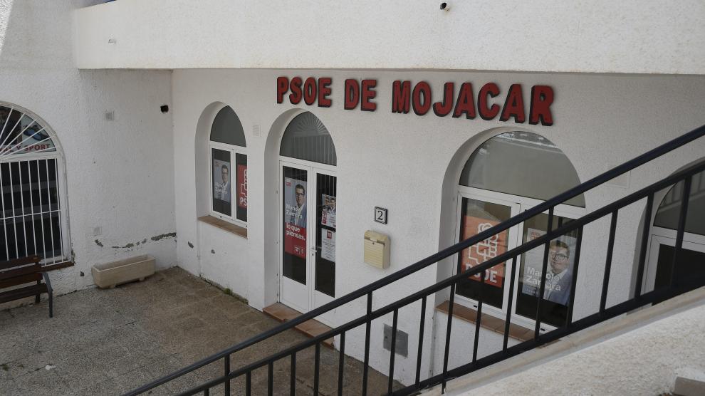 Sede del PSOE en Mojácar.