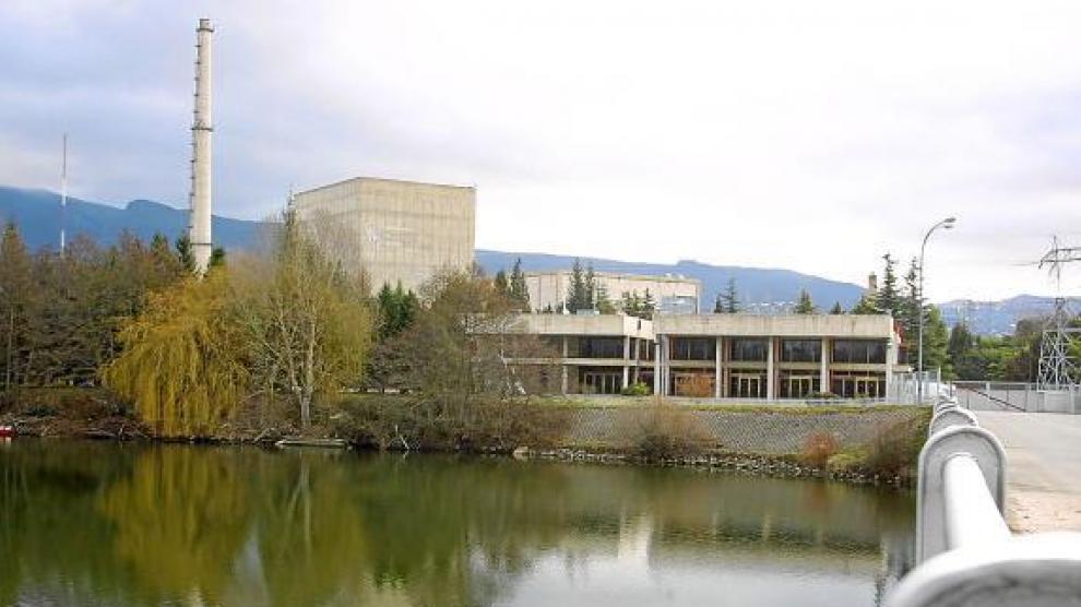 Central nuclear de Santa María de Garoña (Burgos).
