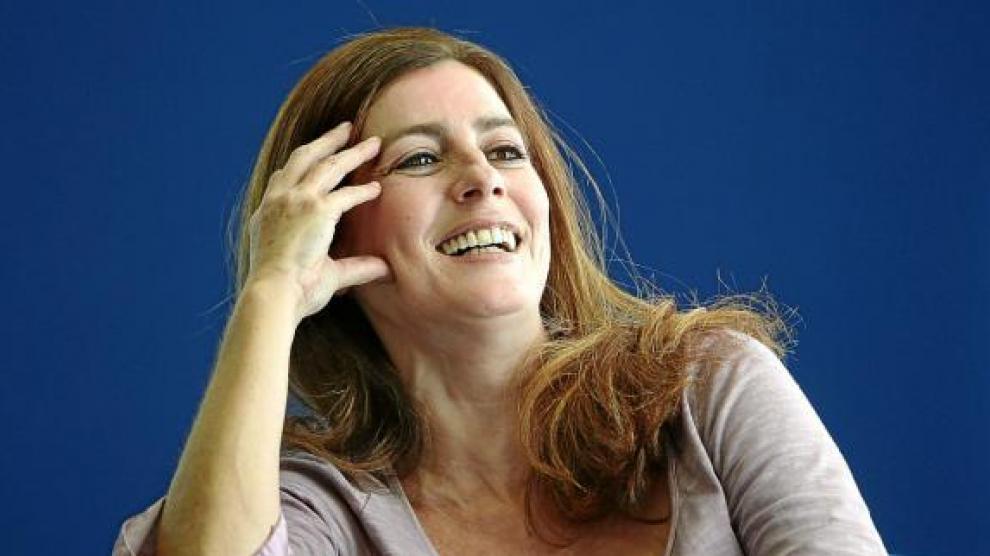 La escritora Ángeles Caso, después de ganar el Premio Planeta con su novela 'Contra el viento'